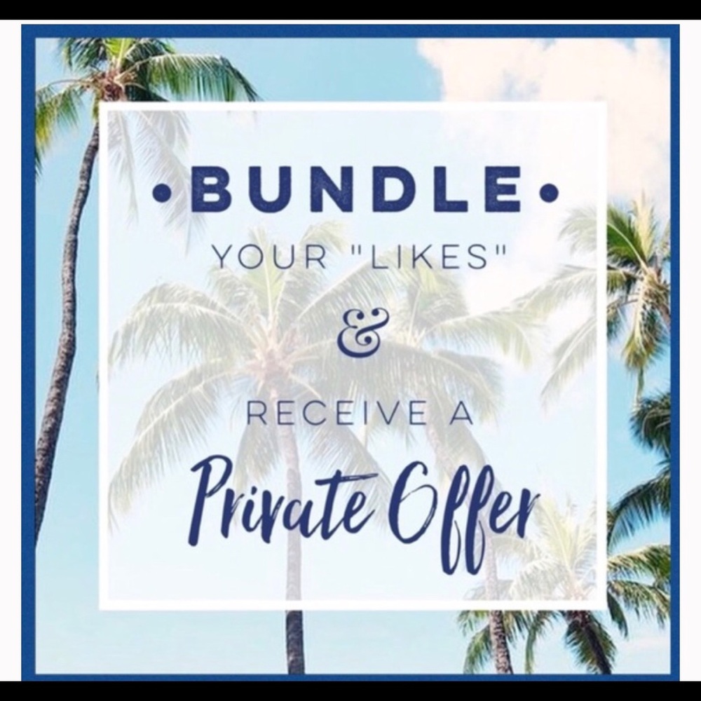 BUNDLE and I’ll send you a private offer 😊